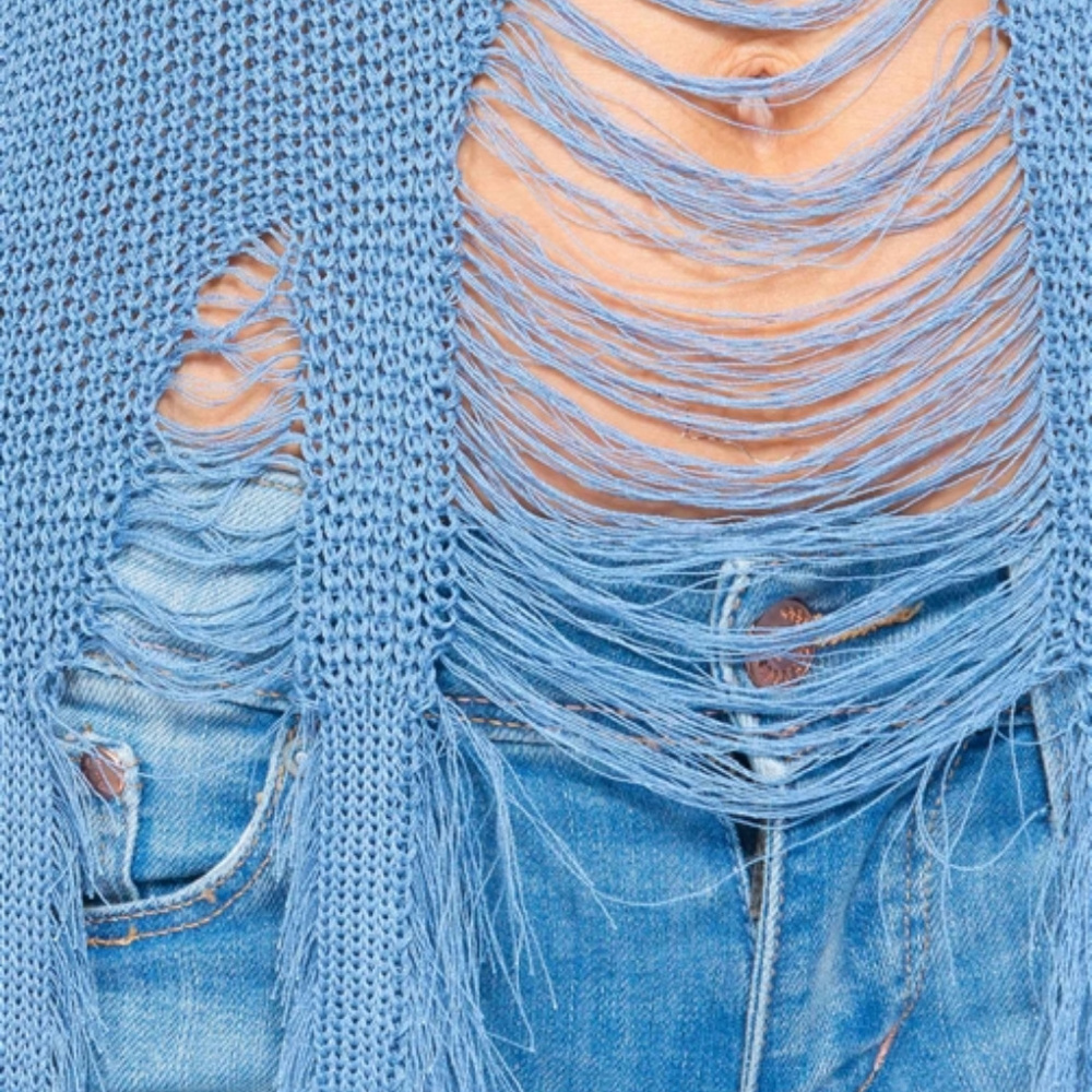 DISTRESS TOP - Picture 3 of 3